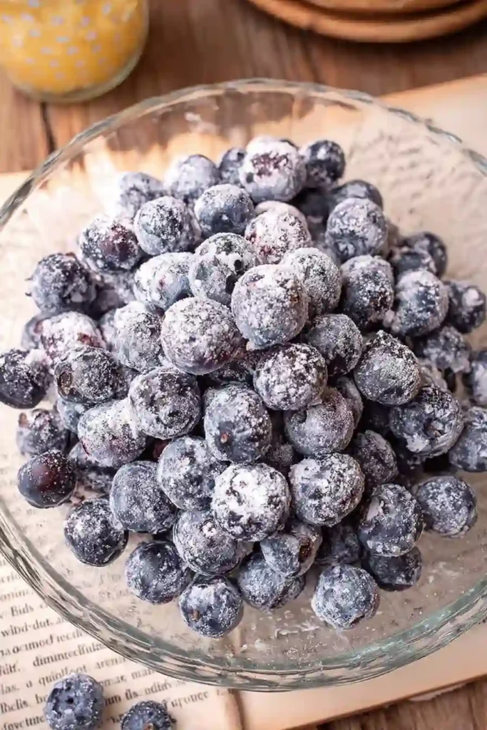 The Ultimate Blueberry Cake Donuts (Baked or Fried!) 14 Blueberry Cake Donuts step2