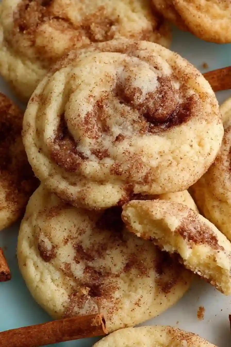 Cinnamon Roll Sugar Cookies Cinnamon Roll Sugar Cookies
