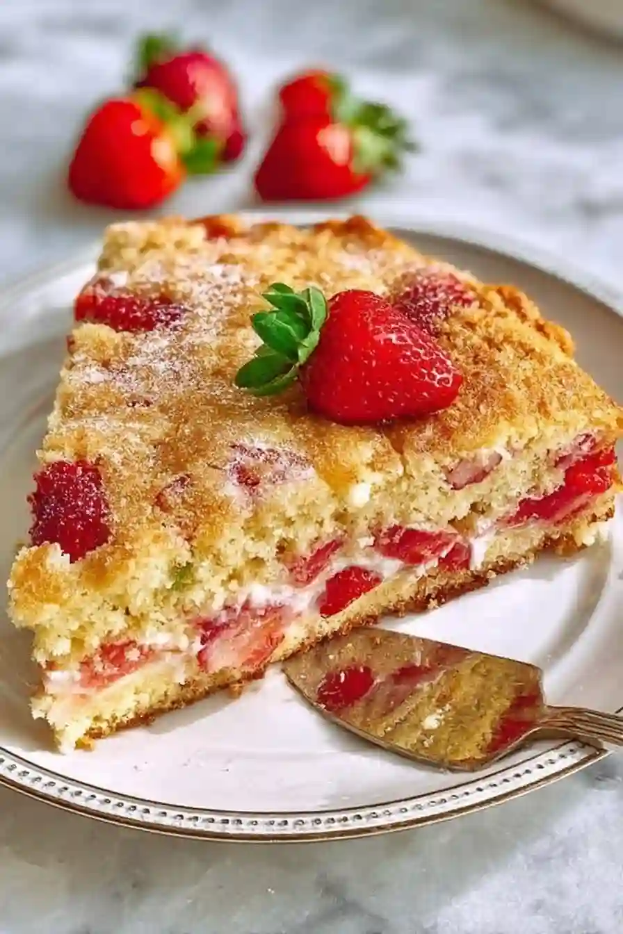 French Strawberry Cake French Strawberry Cake