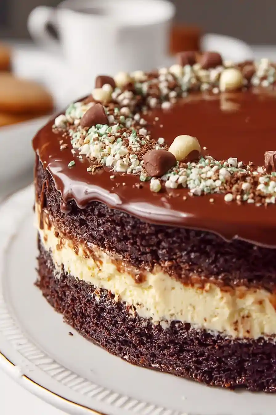 Tuxedo Cake Triple Chocolate Mousse Cake Tuxedo Cake Triple Chocolate Mousse Cake