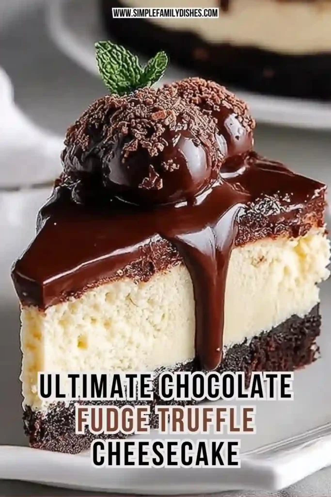 Ultimate Chocolate Fudge Truffle Cheesecake 6 Buttercream 12 compressed 1