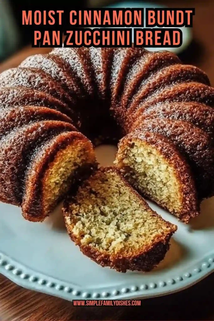 Moist Cinnamon Bundt Pan Zucchini Bread 6 Buttercream 8 compressed 1