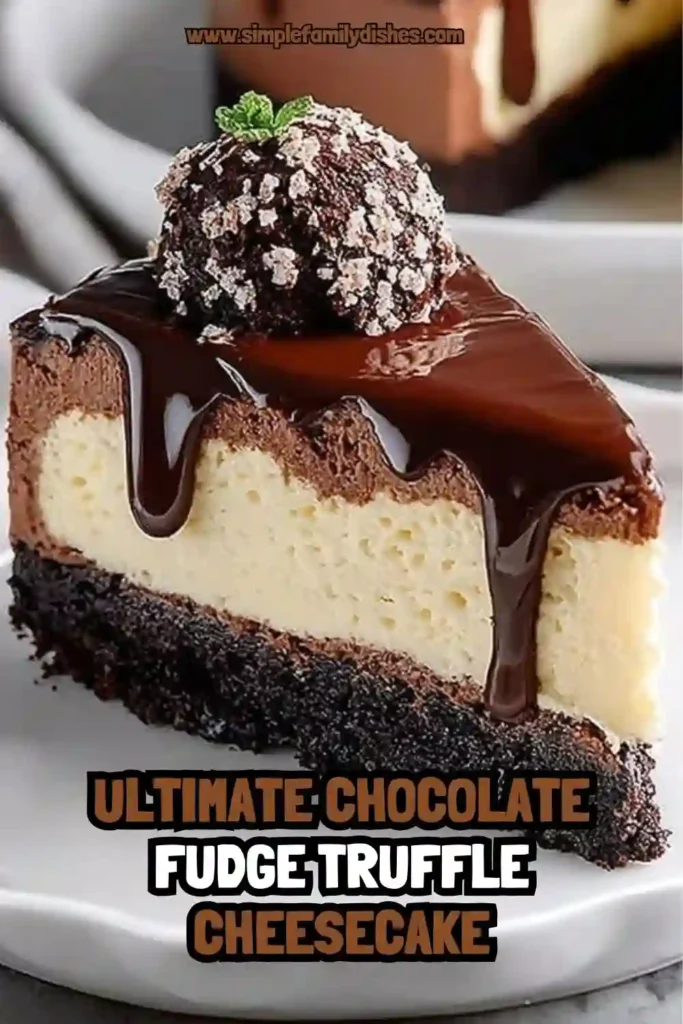 Ultimate Chocolate Fudge Truffle Cheesecake 8 Dreamy 12 compressed 1