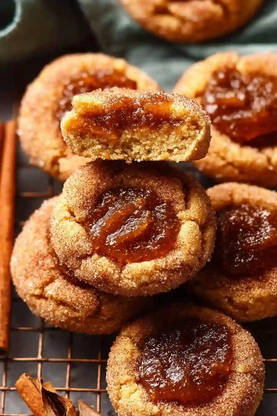 Apple Butter Snickerdoodle Cookies Apple Butter Snickerdoodle Cookies