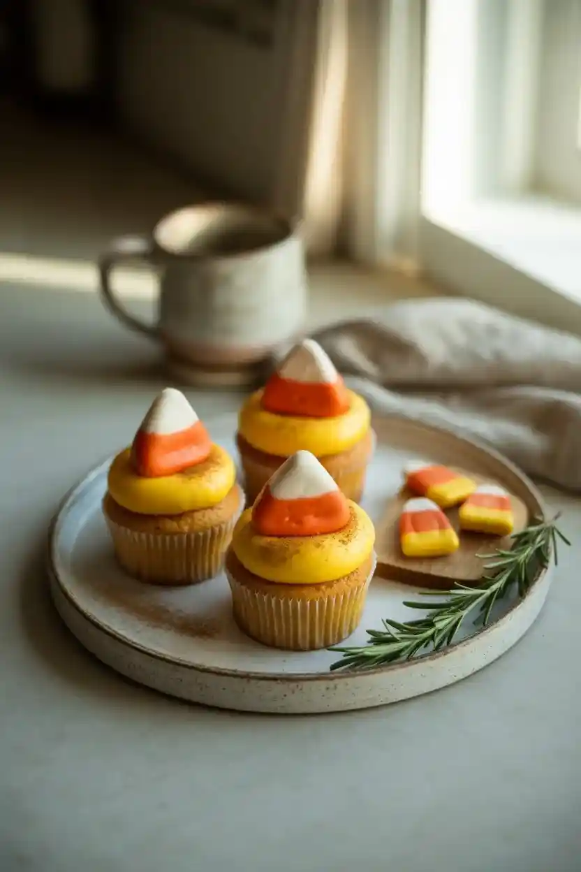 Candy Corn Cupcakes Candy Corn Cupcakes