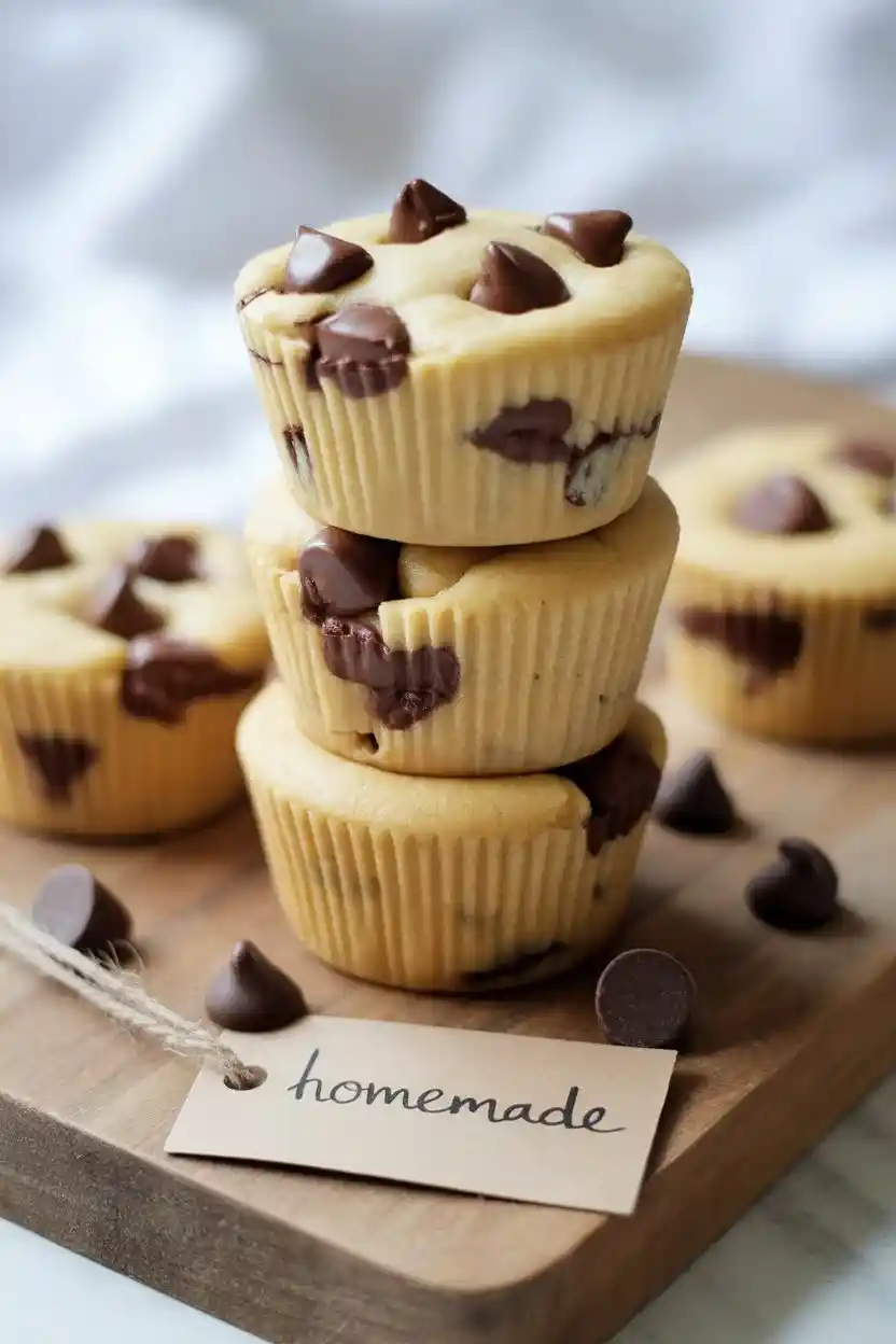 Chocolate Chip Cookie Dough Cups Chocolate Chip Cookie Dough Cups