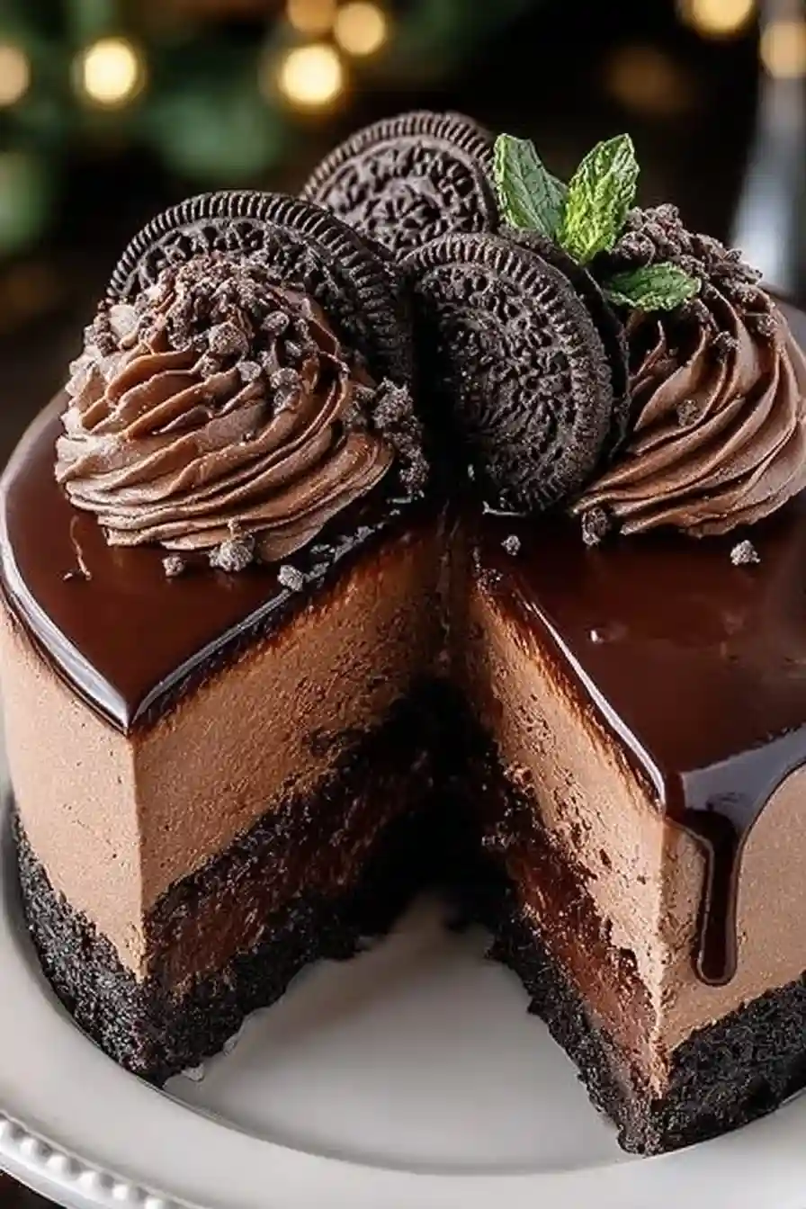 Chocolate Fudge Truffle Cheesecake Chocolate Fudge Truffle Cheesecake