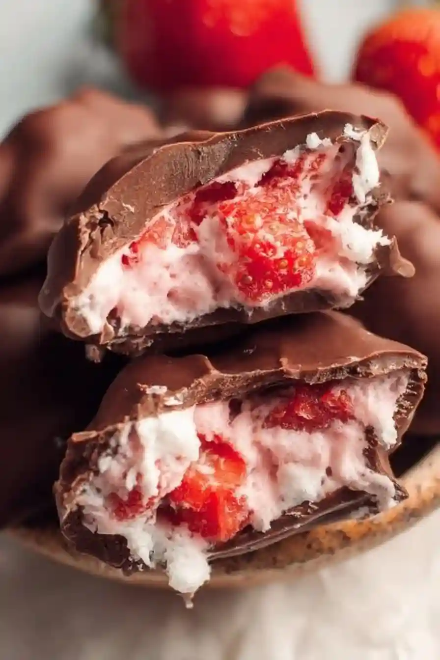 Chocolate Strawberry Yogurt Clusters Chocolate Strawberry Yogurt Clusters