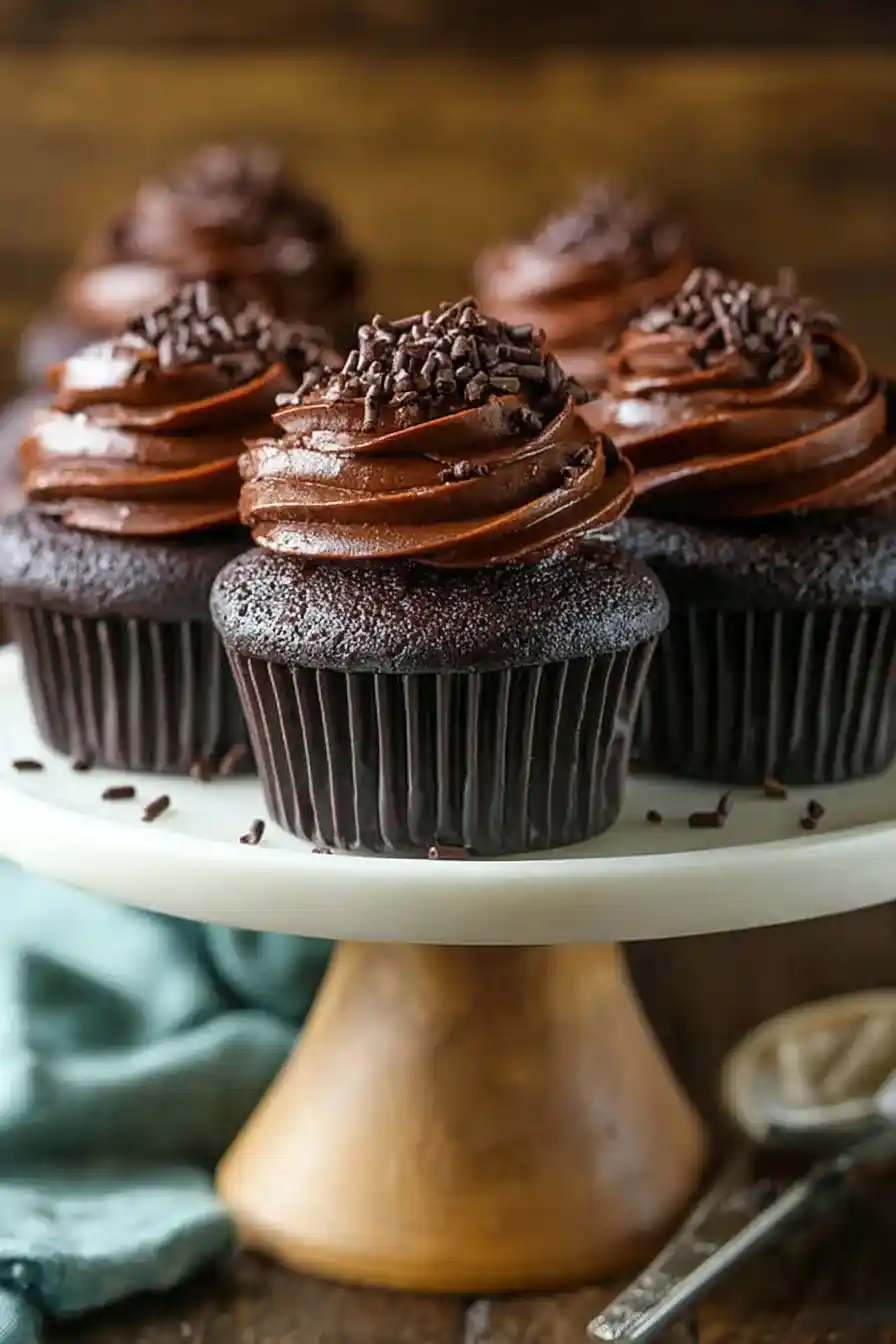 Homemade Moist Chocolate Cupcakes Homemade Moist Chocolate Cupcakes