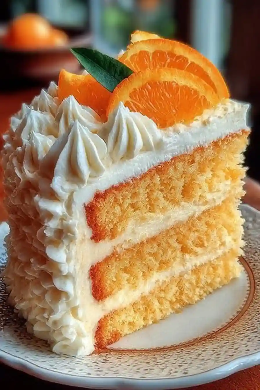 Orange Creamsicle Cake Orange Creamsicle Cake
