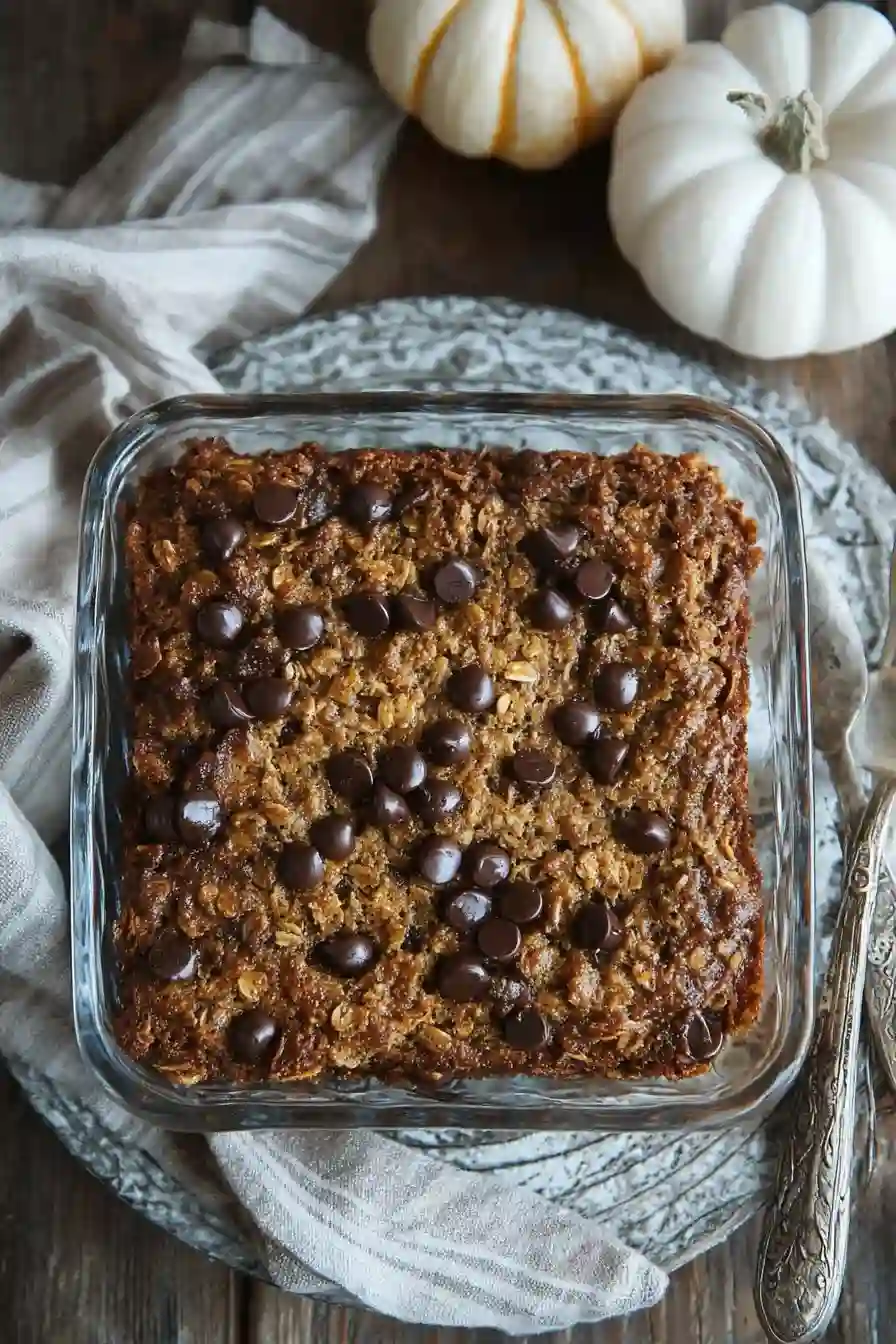 Pumpkin Chocolate Chip Oat Bars Pumpkin Chocolate Chip Oat Bars