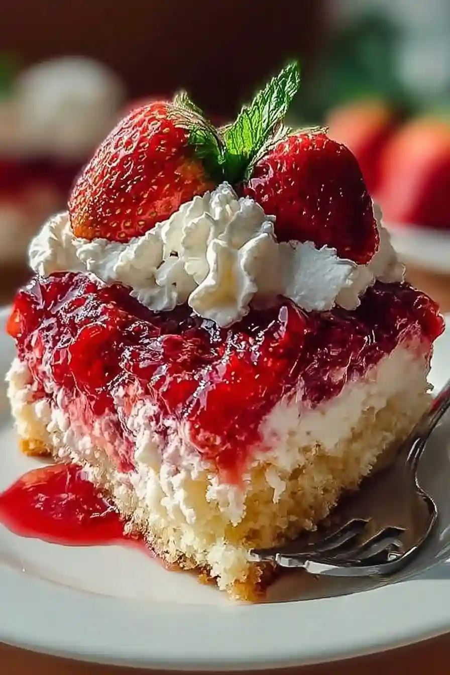 Strawberry Earthquake Cake Strawberry Earthquake Cake