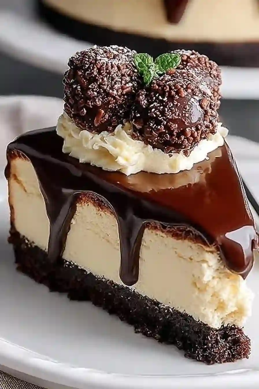 Ultimate Chocolate Fudge Truffle Cheesecake Ultimate Chocolate Fudge Truffle Cheesecake