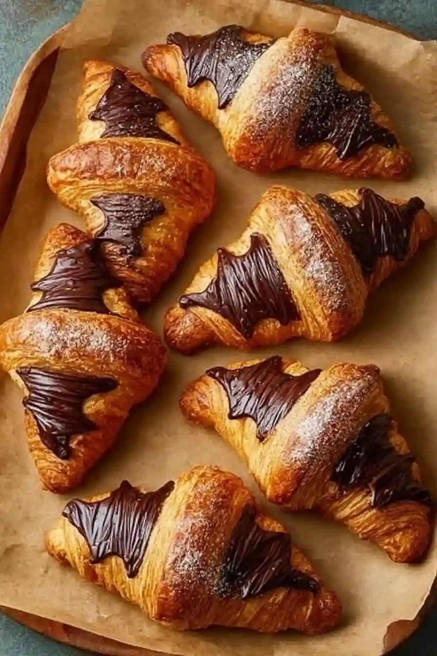 Bat Wing Chocolate Croissants Bat Wing Chocolate Croissants