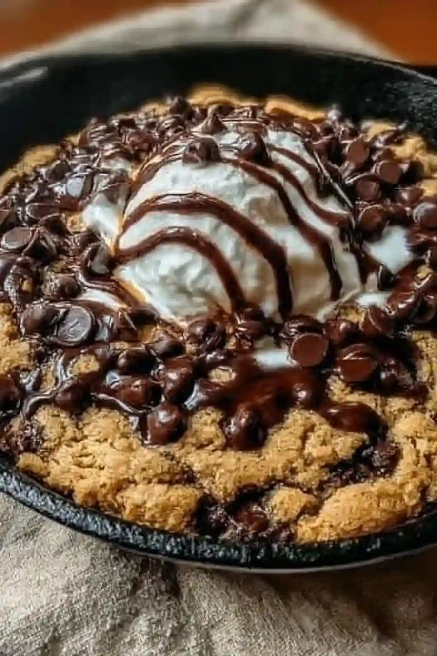 Chocolate Chip Skillet Cookie Chocolate Chip Skillet Cookie