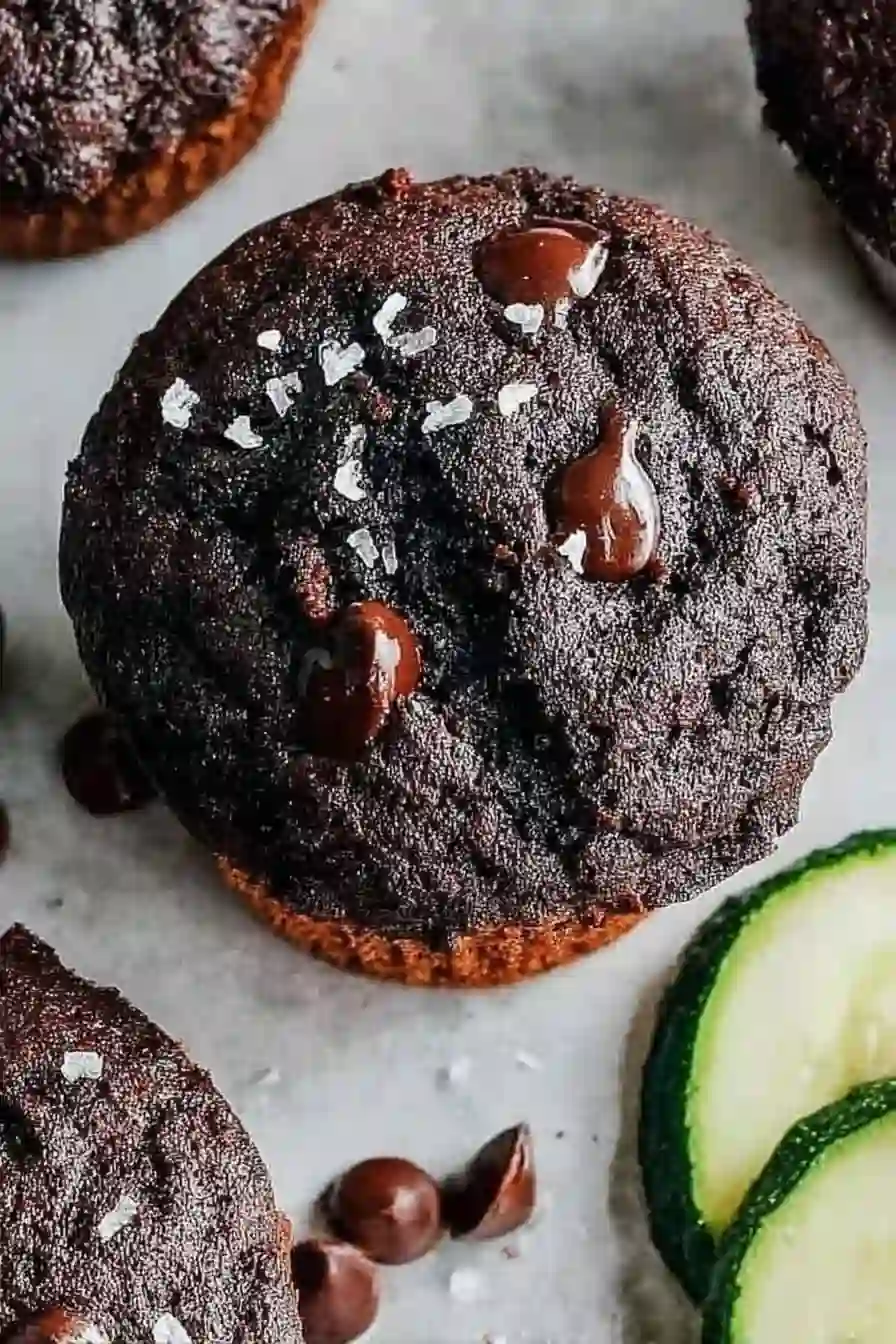 Chocolate Zucchini Muffins – Gluten Free