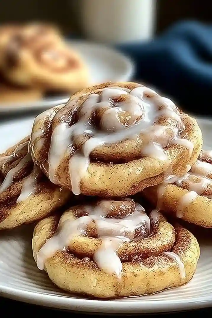 Cinnamon Roll Cookies Cinnamon Roll Cookies