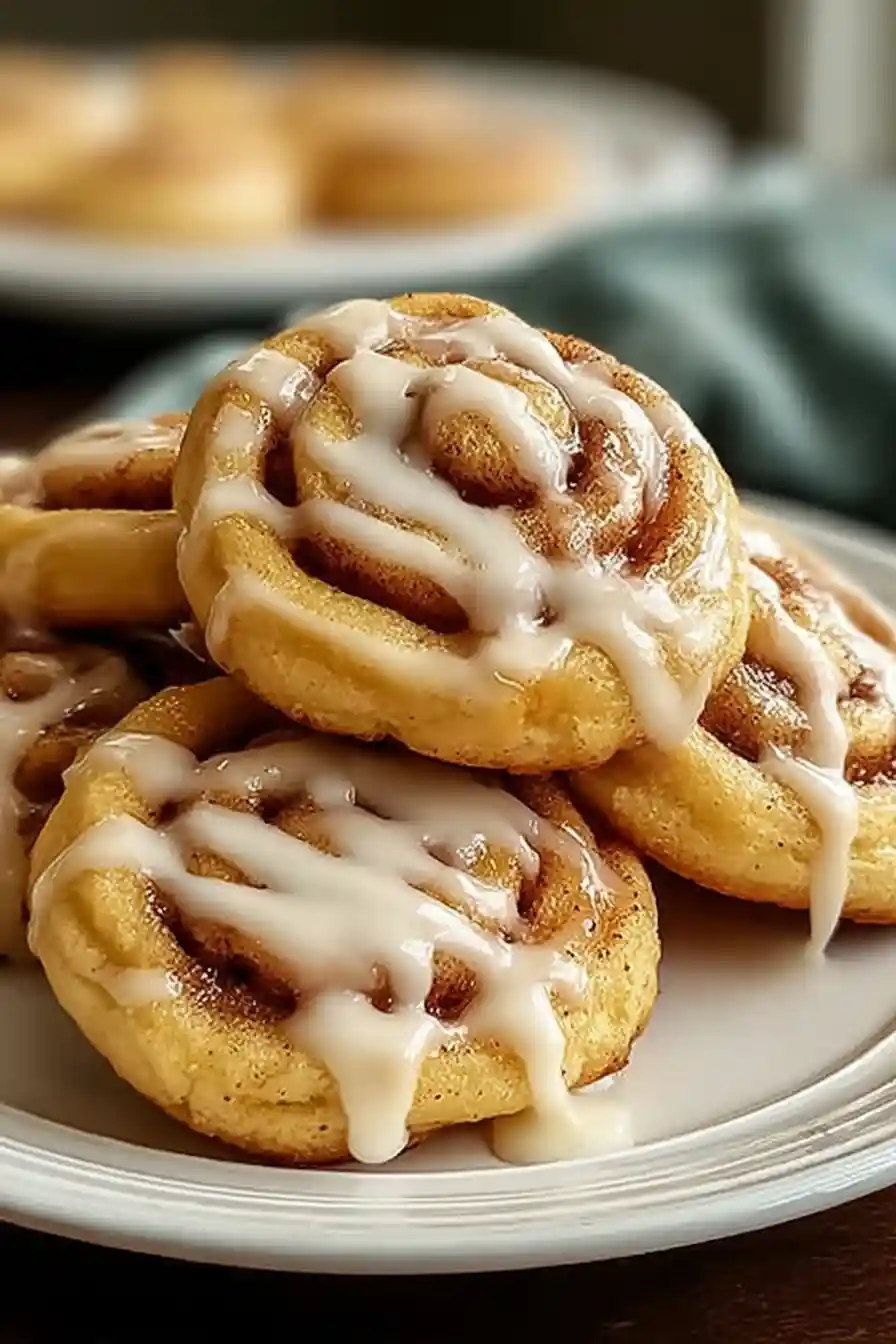 Cinnamon Roll Cookies Cinnamon Roll Cookies