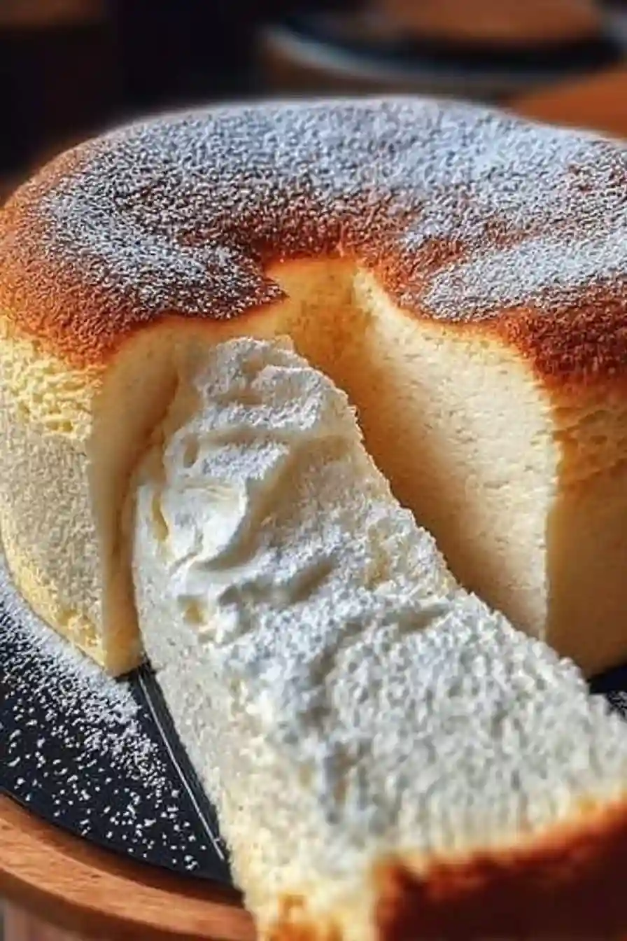 Fluffy Japanese Cheesecake