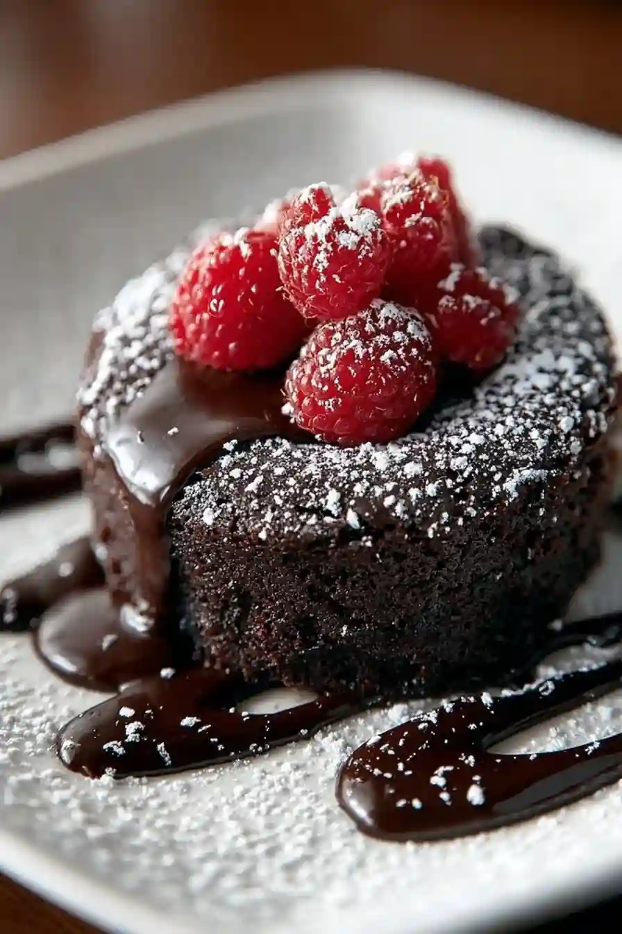 Fudgy Flourless Chocolate Cake