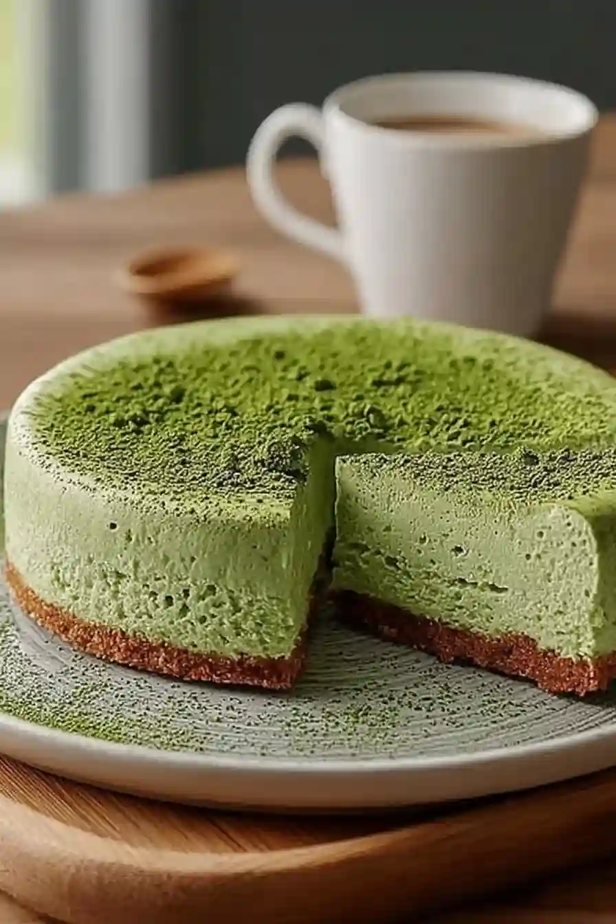 Matcha Green Tea Cheesecake