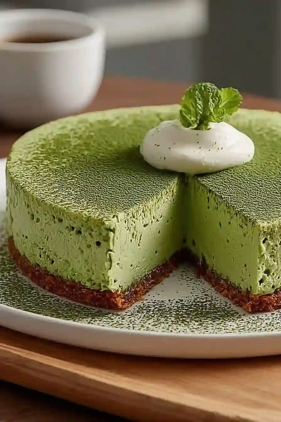 Matcha Green Tea Cheesecake