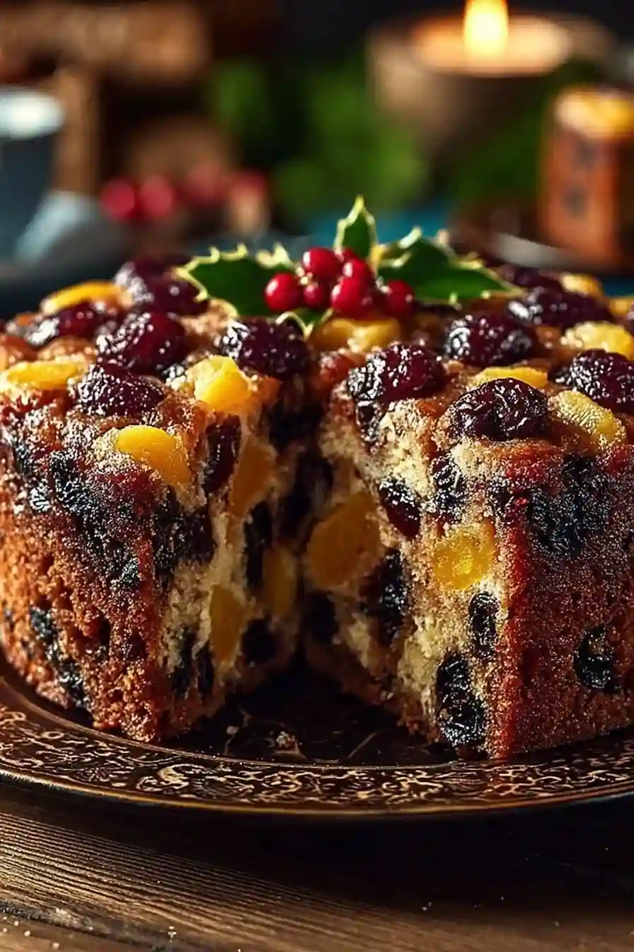 Old-Fashioned German Fruit Cake