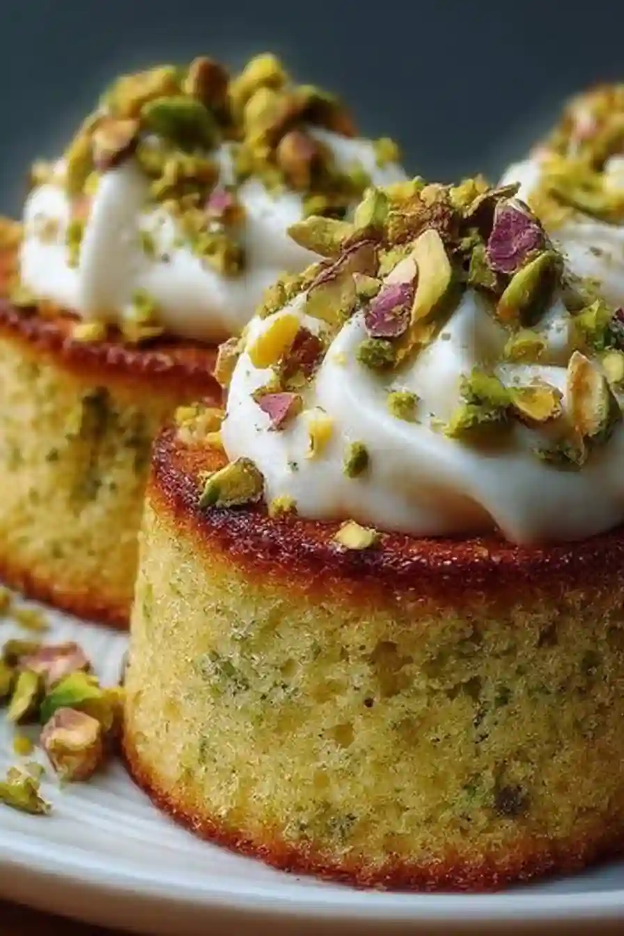Pistachio Mini Cakes
