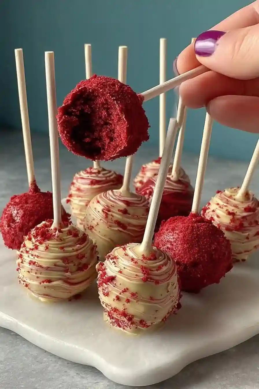 Red Velvet Cake Pops