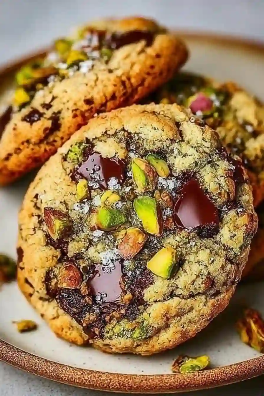 Vegan & Gluten-Free Pistachio Cookies