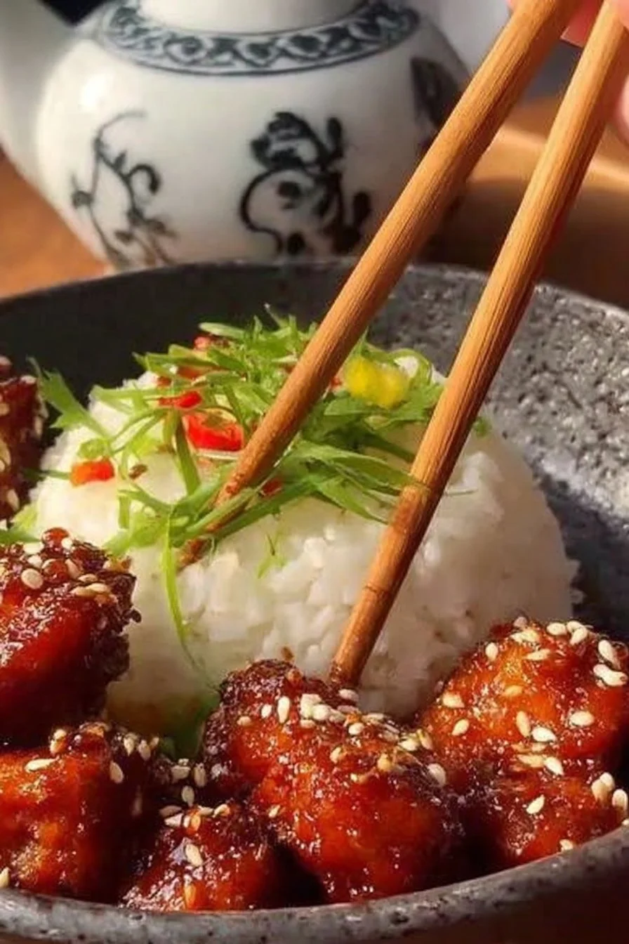 Air Fryer Sesame Chicken Air Fryer Sesame Chicken