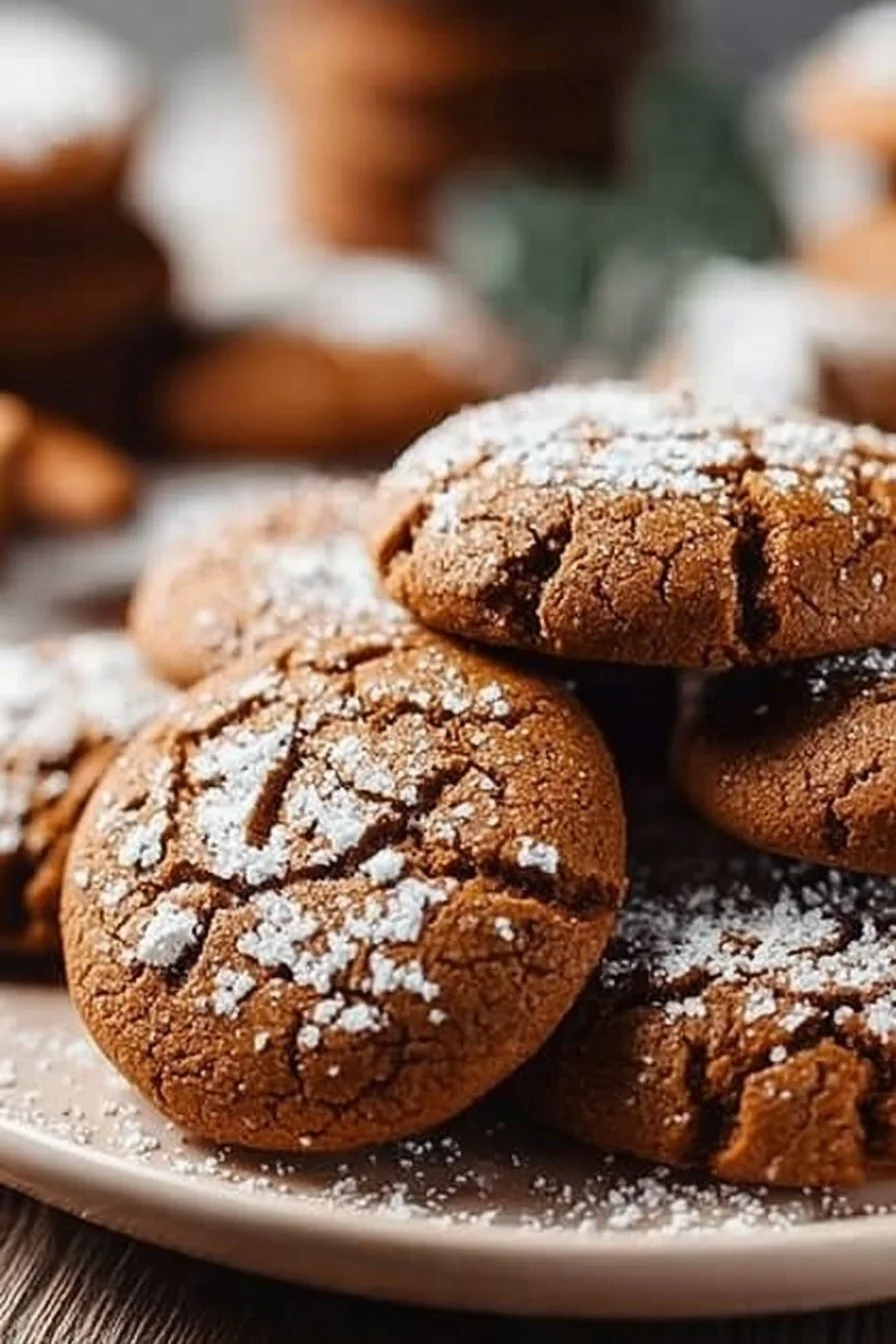 Best Chewy Gingerbread Cookies