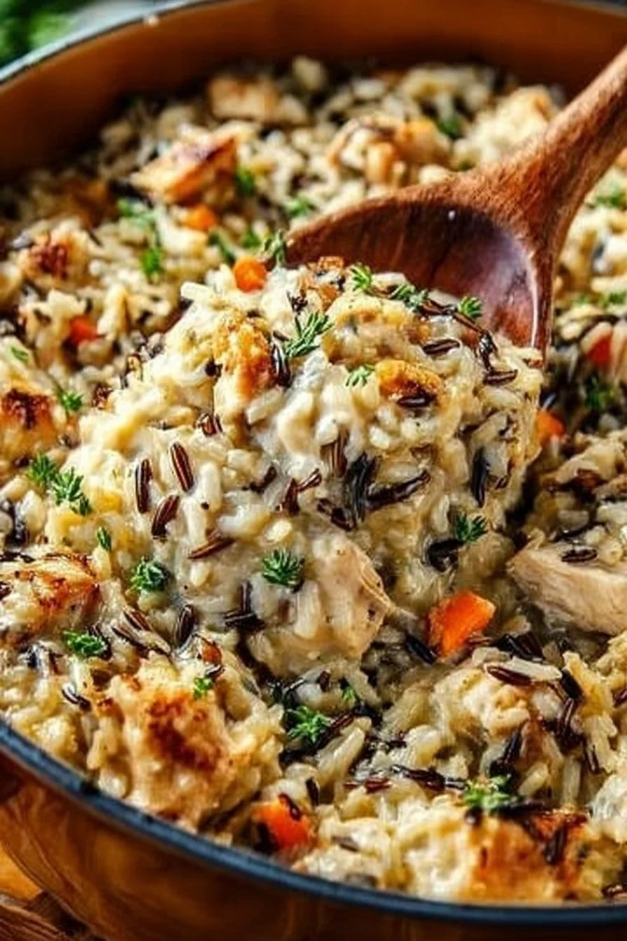 Chicken Wild Rice Casserole Recipe Chicken Wild Rice Casserole Recipe