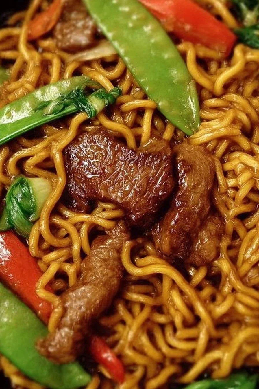 Chinese Beef Lo Mein Chinese Beef Lo Mein