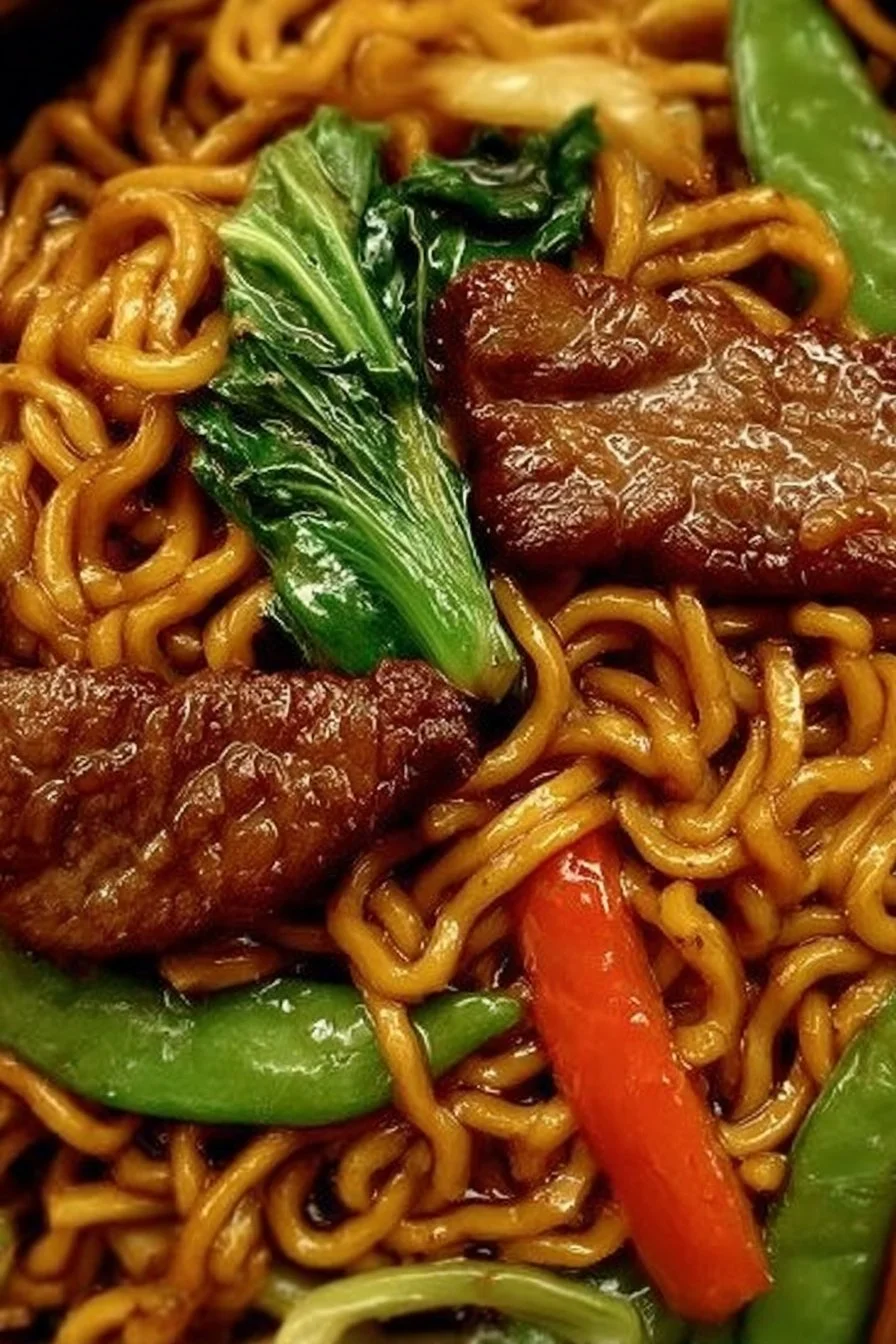 Chinese Beef Lo Mein