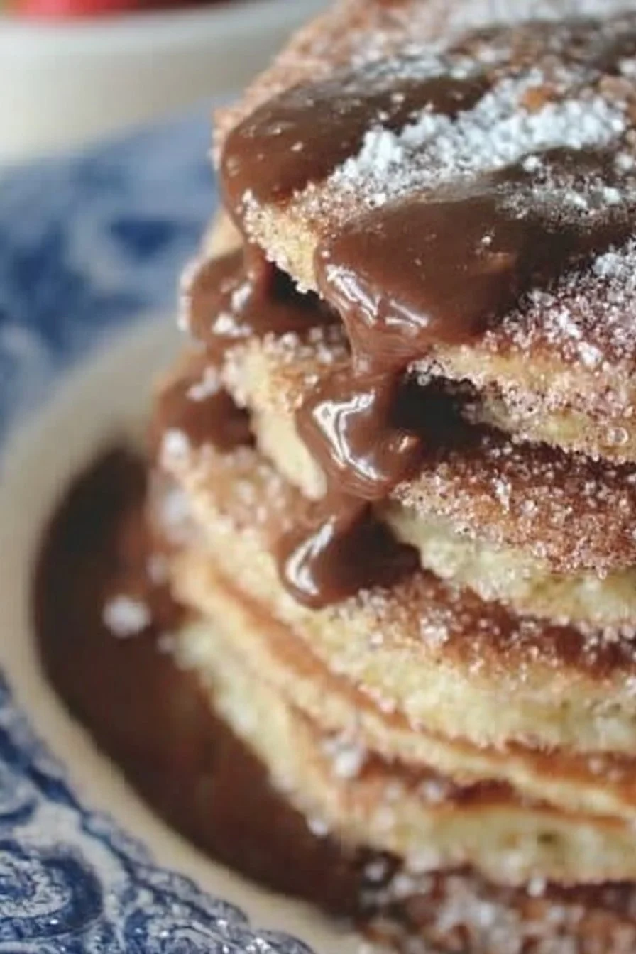 Churro Pancakes