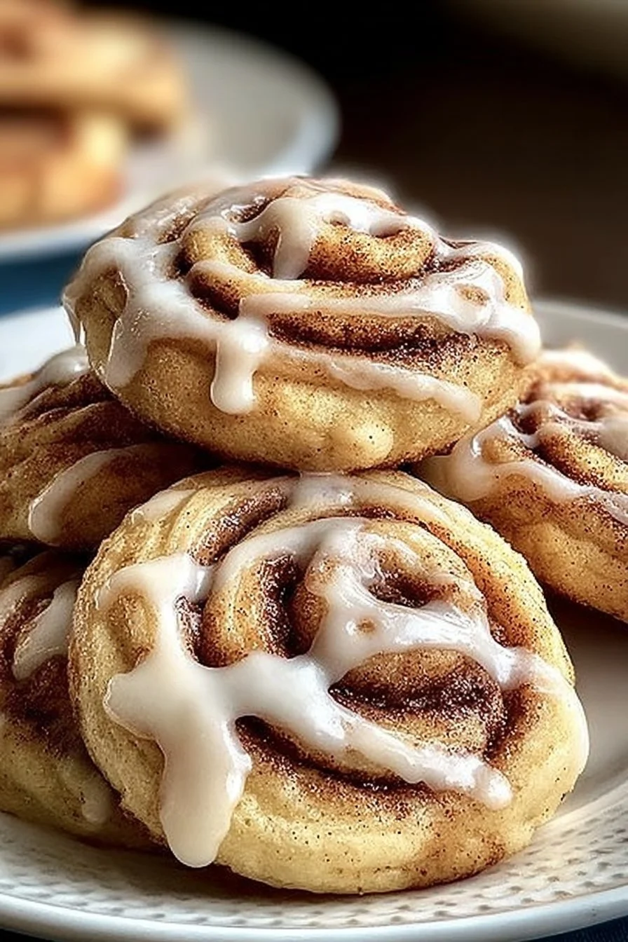 Cinnamon Roll Cookies Cinnamon Roll Cookies