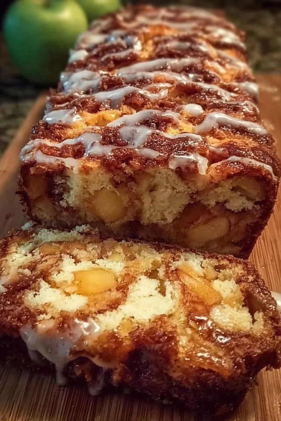 Cinnamon Swirl Apple Bread