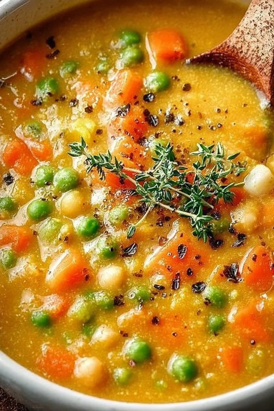 Comforting One-Pot Creamy Vegetable Soup