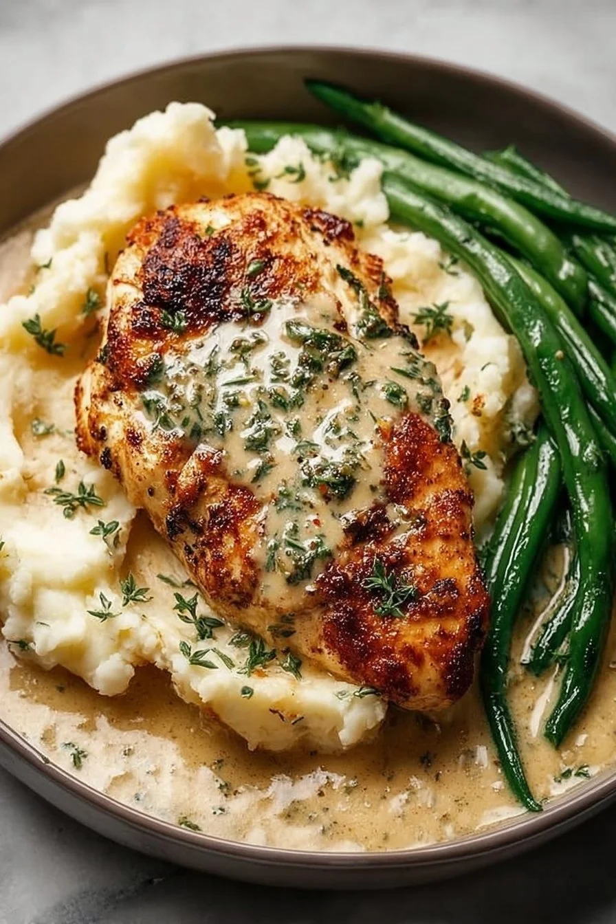 Creamy Garlic Parmesan Chicken Breast