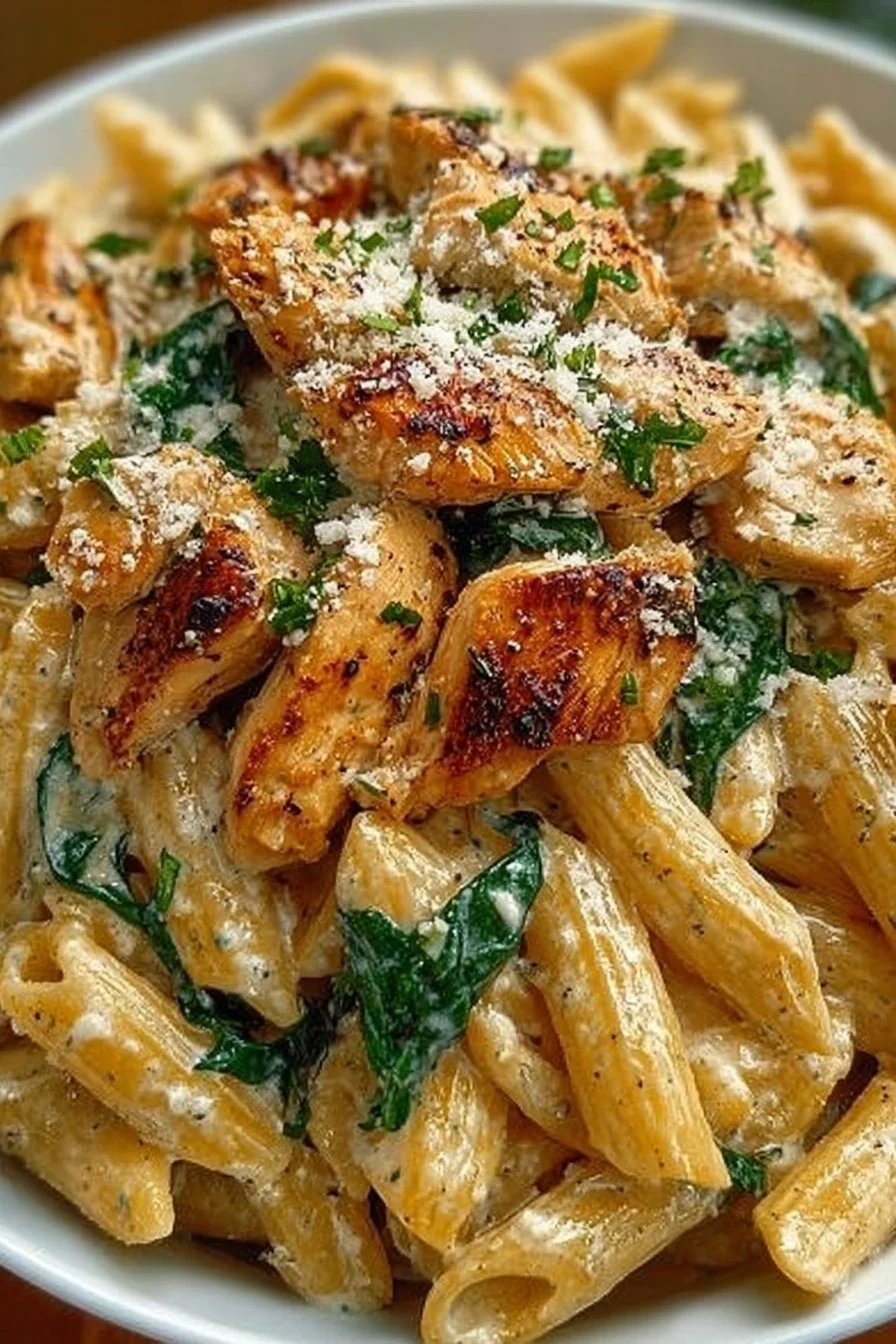 Creamy Garlic Parmesan Chicken Pasta Creamy Garlic Parmesan Chicken Pasta