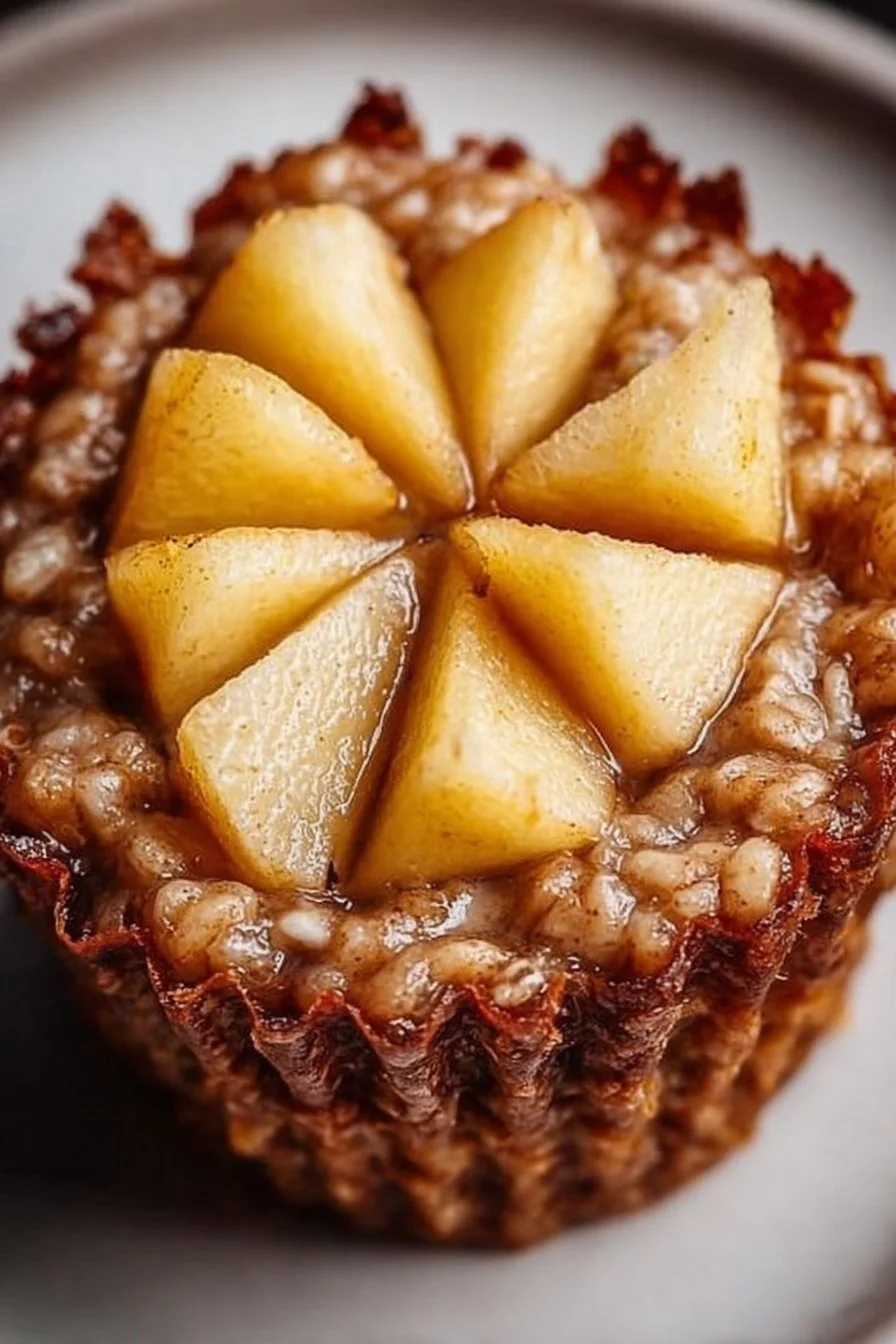 Fluffy Baked Apple Cinnamon Oatmeal Cups Fluffy Baked Apple Cinnamon Oatmeal Cups