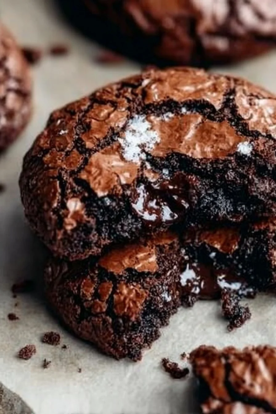 Fudgy Chewy Browkies (Brookies) Fudgy Chewy Browkies (Brookies)