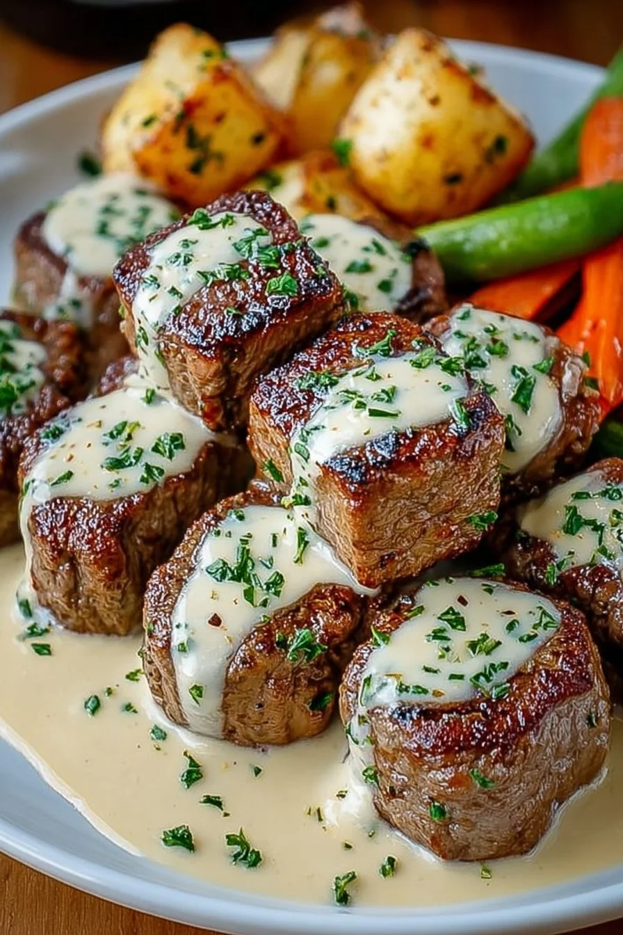 Garlic Butter Steak Bites Garlic Butter Steak Bites