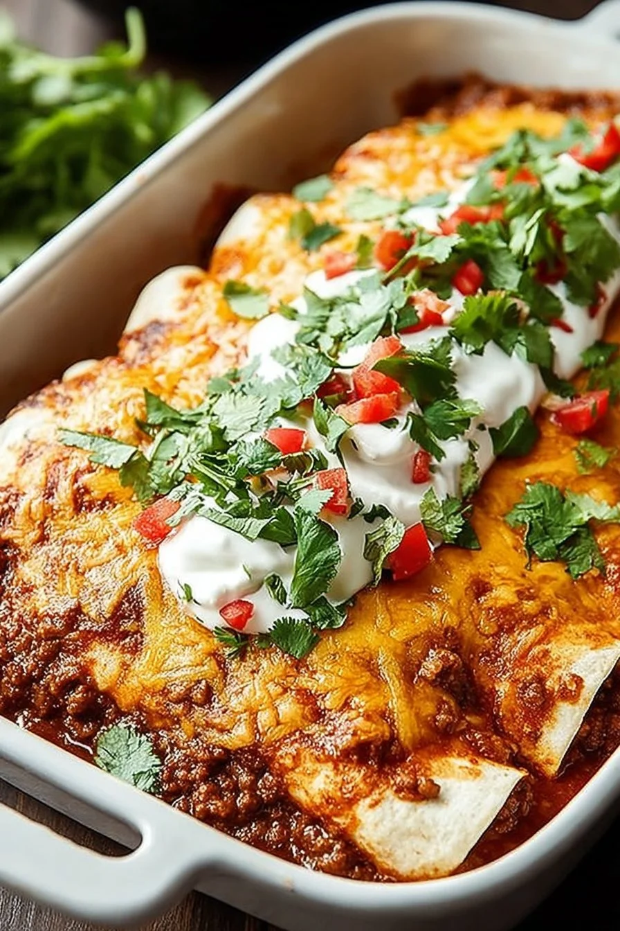 Ground Beef Enchiladas Ground Beef Enchiladas
