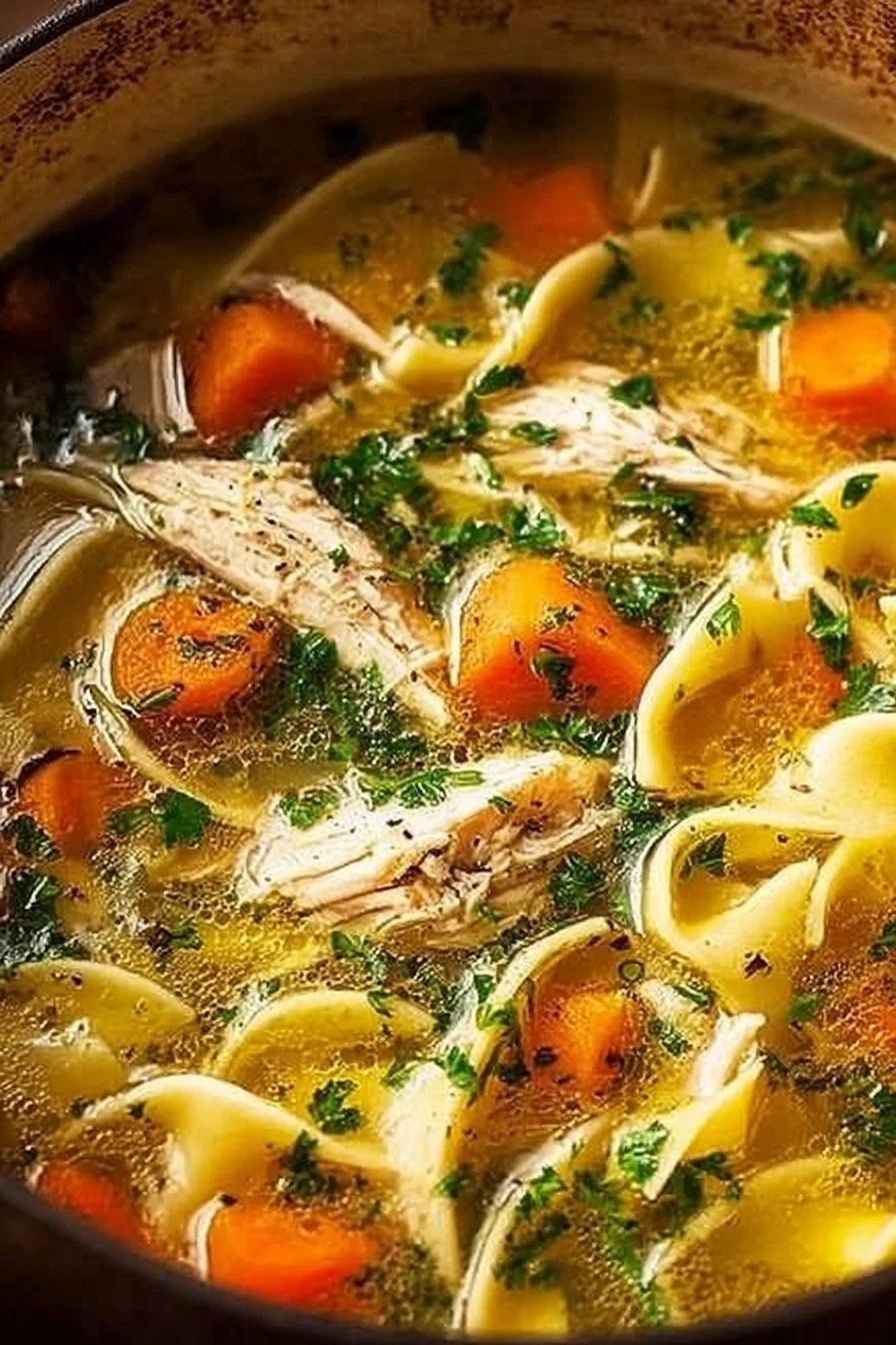 Homemade Chicken Noodle Soup