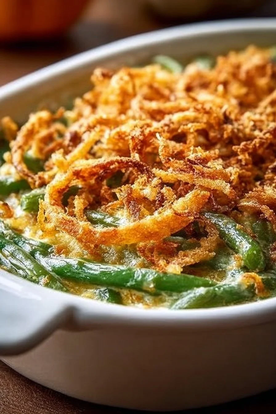 Irresistible Campbellโs Green Bean Casserole Irresistible Campbellโs Green Bean Casserole