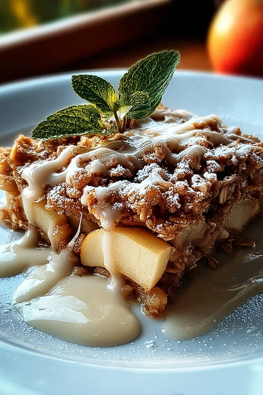 Oatmeal Apple Breakfast Bake