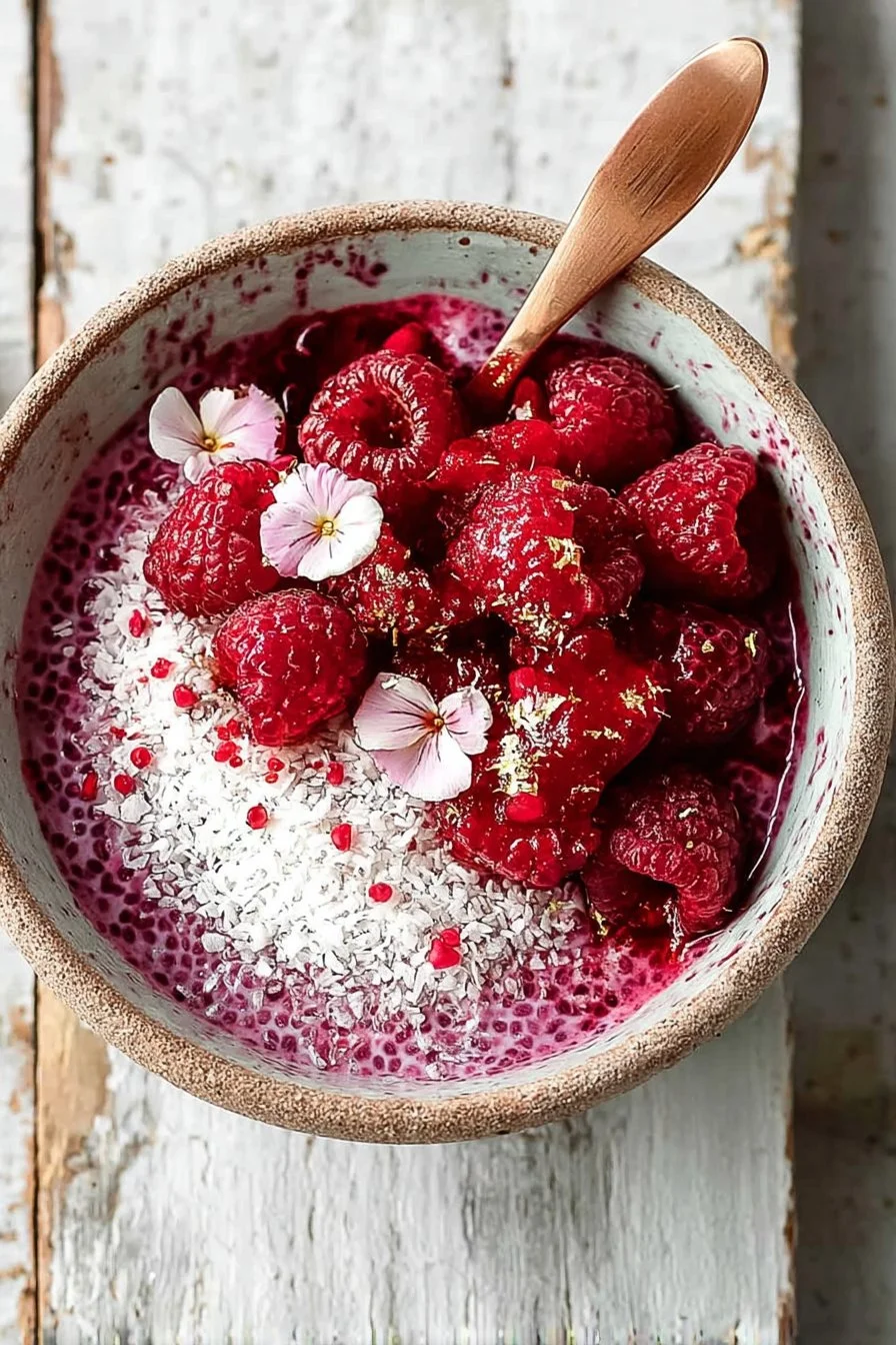 Raspberry Chia Pudding Raspberry Chia Pudding