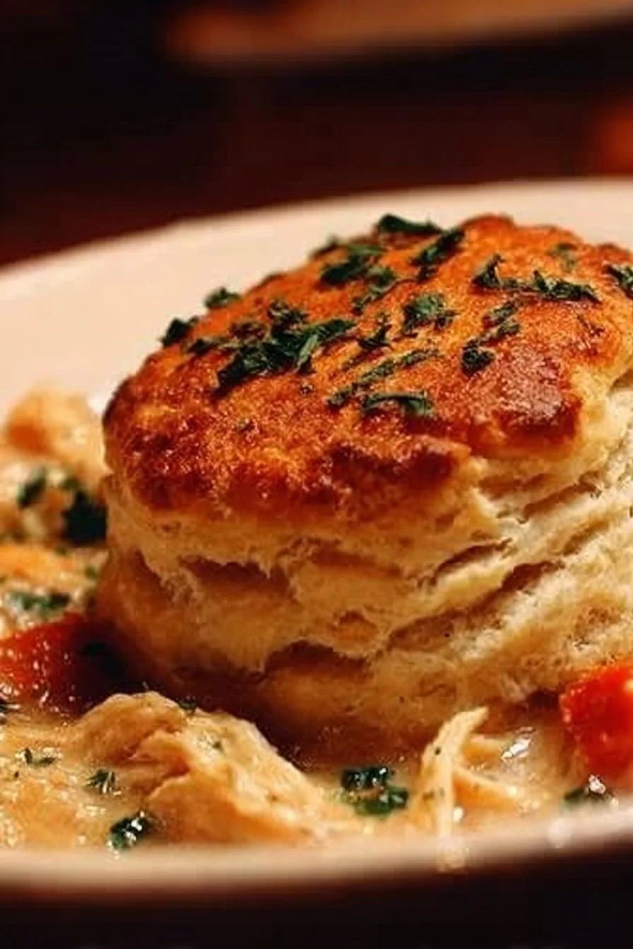 Red Lobster Biscuit Chicken Pot Pie